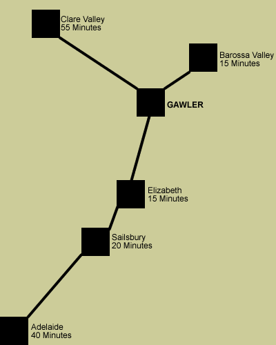 Map of Northern SA